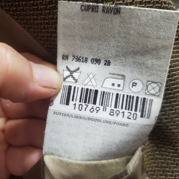 Vintage Hugo Boss Einstein Men's Lightweight Wool Blazer. - Picture 7 of 14